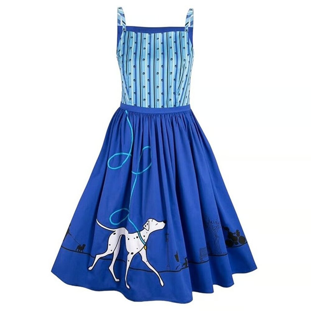 Disney Blue Dalmatian Dress